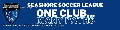 Seashore Adult Soccer League - 01 banner